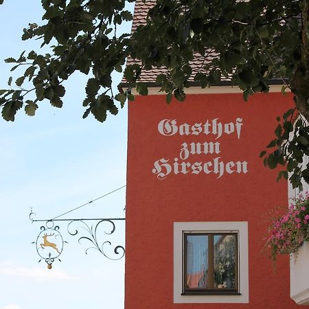 Hotel-Gasthof Zum Hirschen Durrwangen Екстериор снимка