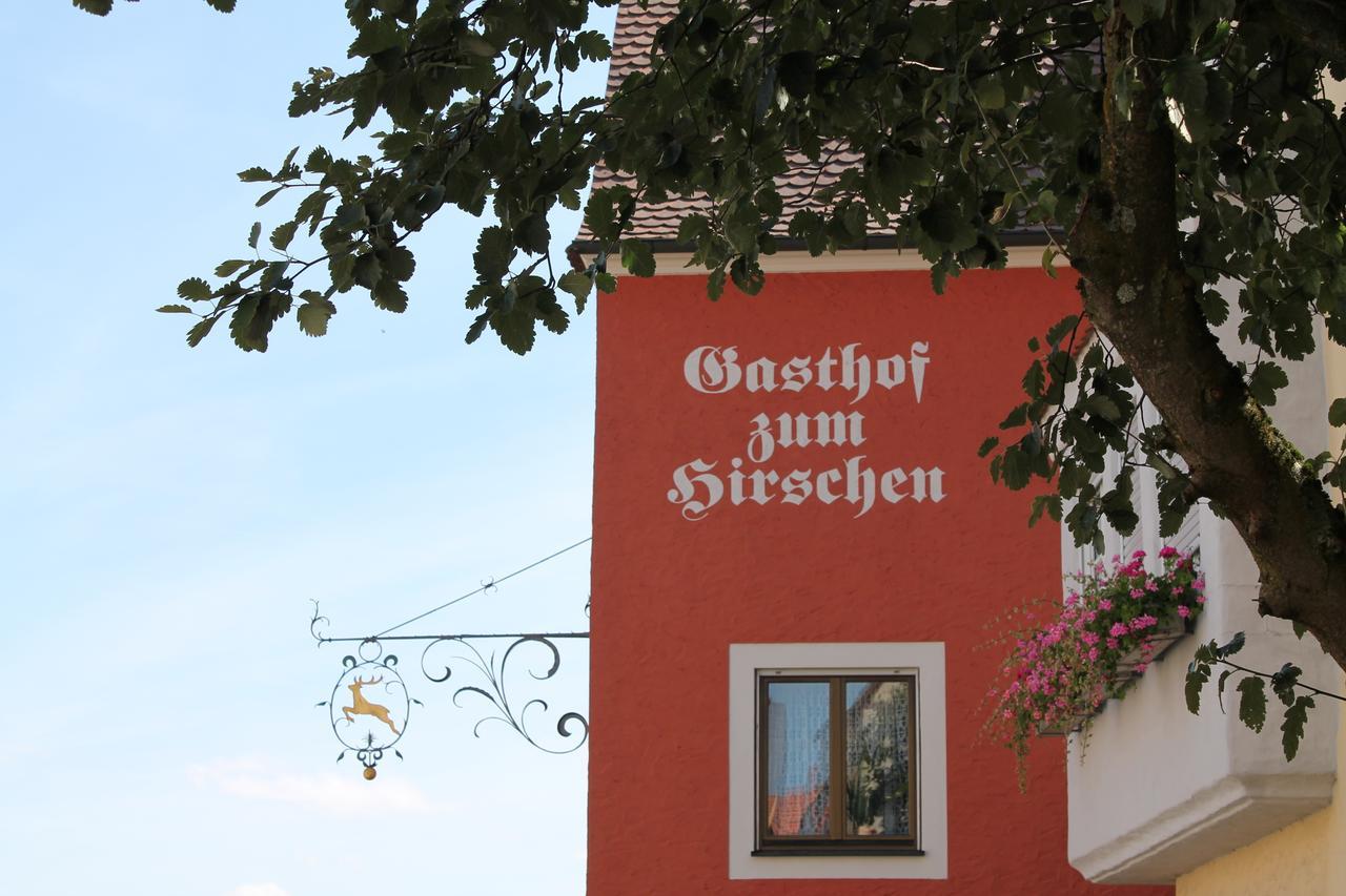 Hotel-Gasthof Zum Hirschen Durrwangen Екстериор снимка