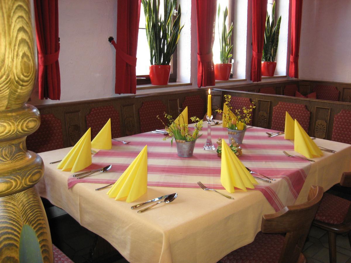 Hotel-Gasthof Zum Hirschen Durrwangen Екстериор снимка
